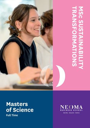 MSC SUSTAINABILITY TRANSFORMATIONS BROCHURE - 2025