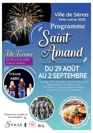 Programme St Amand 2025