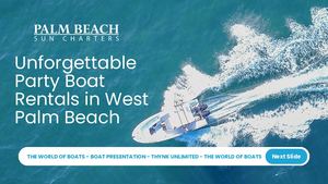 Party Boat Rentals West Palm Beach