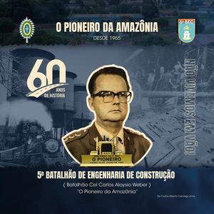 Livro "60 Anos De História Do 5º BEC"
