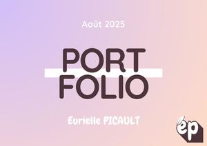Picault Eurielle Portfolio Août 2025