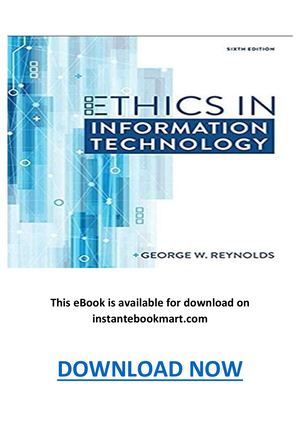Calaméo - Ethics In Information Technology 6th Edition Pdf