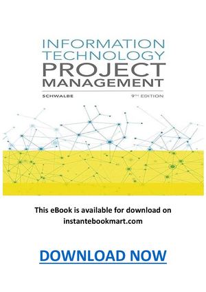 Information Technology Project Management 9th Edition Pdf