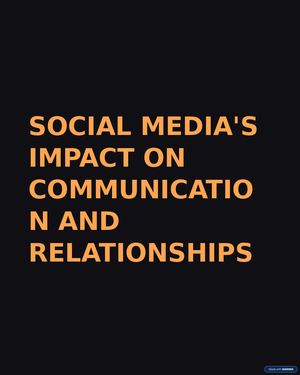 Social Sciences And Humanities