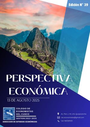Perspectiva Económica N°039