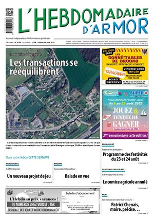 L'Hebdomadaire d'Armor n°3709 du samedi 16 août 2025