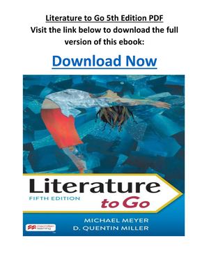 Literature To Go 5th Edition Pdf