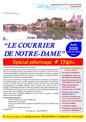 Courrier de ND n°174 additif