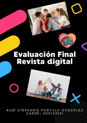 Evaluación Final Revista Digital