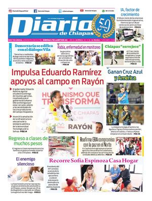 Portada Domingo 17 De Agosto De 2025