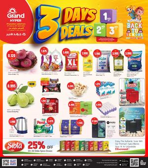 Grand hyper 3 Days Offers