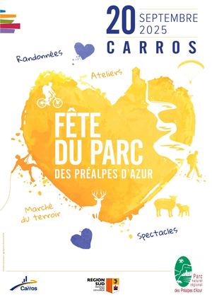 Programme Fête du Parc des préalpes d'azur 2025