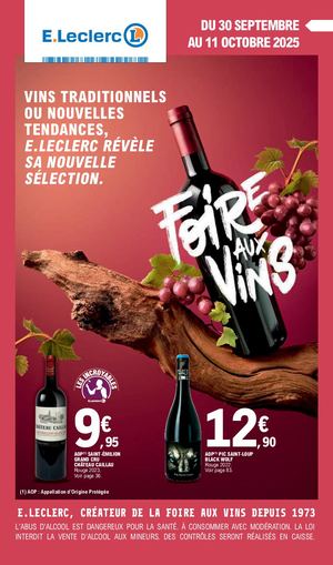Catalogue FOIRE AUX VINS