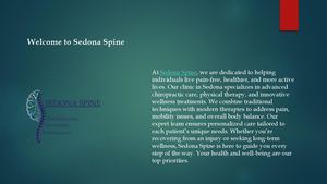 Welcome To Sedona Spine