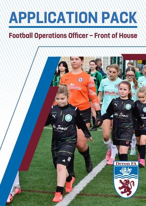 Devon FA Football Operations Officer – Front Of House V1