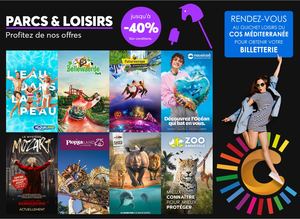 Récapitulatif Offres Promotionnelles Parcs & Loisirs Du 20 Au 31 Août 2025
