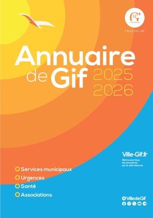 Annuaire de Gif 2025-2026