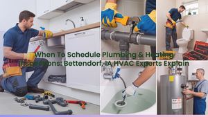 When To Schedule Plumbing & Heating Inspections: Bettendorf, IA HVAC Experts Explain