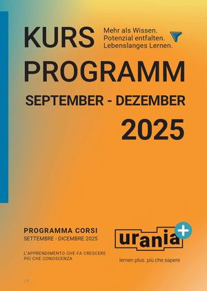urania meran - Programmheft Herbst 2025