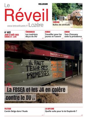 Le Réveil Lozère du jeudi 21 août