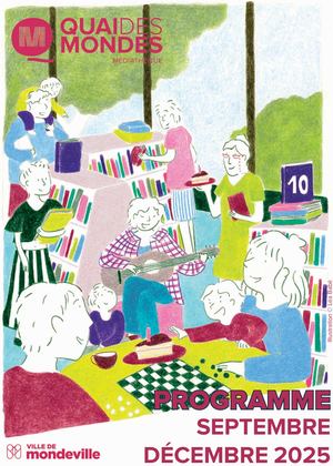 Programme des animations de Quai des Mondes - septembre-décembre 2025