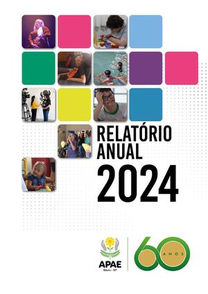 Relatório Anual APAE Bauru (2024)