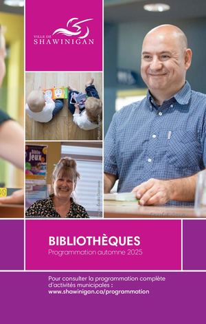 Programmation - Bibliothèques de Shawinigan - Automne 2025