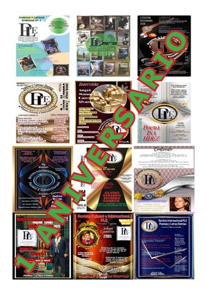 PLE EXTRA ANIVERSARIO de POEMAS Y LETRAS ETERNAS