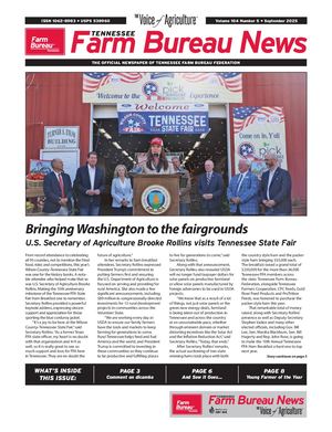 September 2025 TN Farm Bureau News