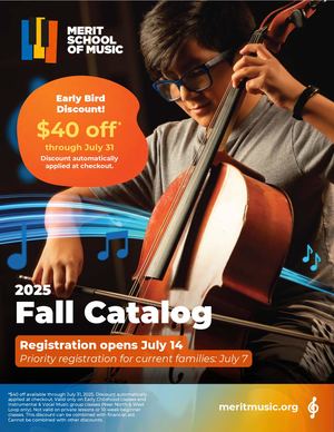 Fall 2025 Course Catalog | Merit School Of Music