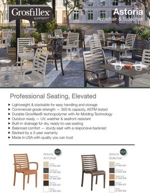 Grosfillex Astoria Flyer