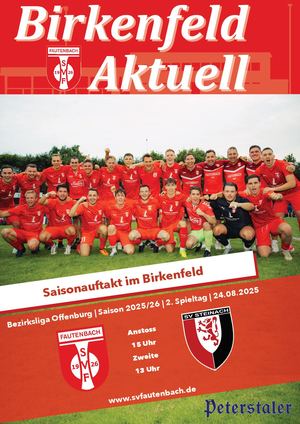 Birkefeld Aktuell - 2025-26 01. SV Fautenbach - SV Steinach