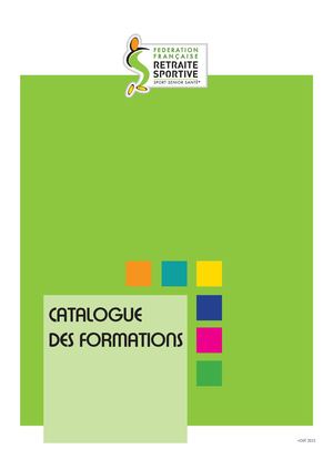 Catalogue des formations octobre 2024