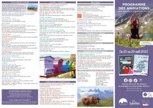 Programme D'animations Du 23 Au 29 Août 2025