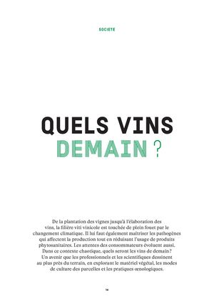 Ressources#8 Quels vins demain ?