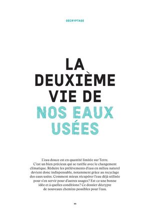 Ressources#8 La 2e vie de nos eaux usées