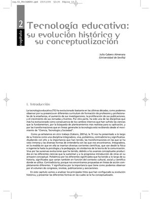 La Tecnología Educativa Y Su Evolución
