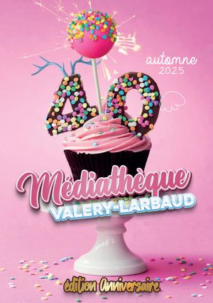 Programme Médiathèque Valery-Larbaud Automne 2025