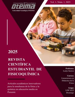 REVISTA CIENTÍFICA ESTUDIANTIL DE FISICOQUÍMICA