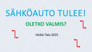Sähköautot esitys 2023