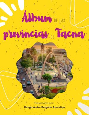 Álbum de las provincias de Tacna