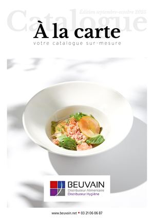 Catalogue A LA CARTE