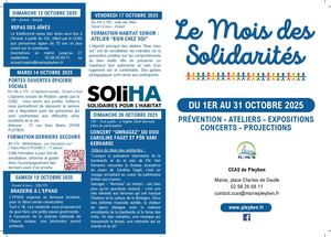 Mois Des Solidarités 2025