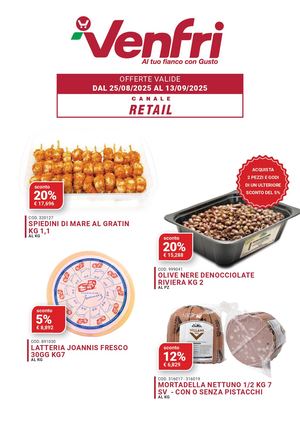 Volantino promozionale Settembre 2025 (Retail)