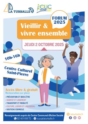 Flyer Forum Vieillir et vivre ensemble