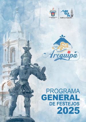 Programa General De Festejos 2025