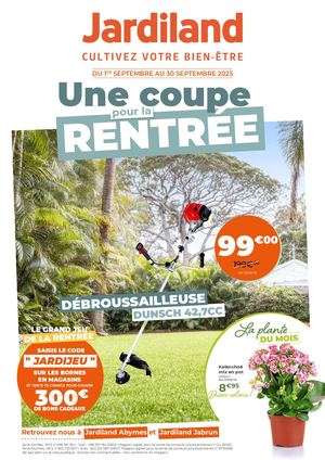 CATALOGUE JARDILAND SEPTEMBRE 2025