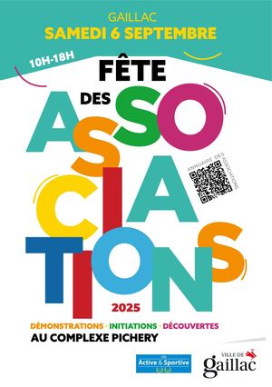 Programme des animations de la fête des associations 2025