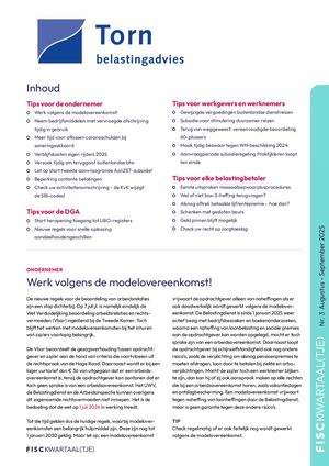 Torn Nieuwsbrief Augustus 2025