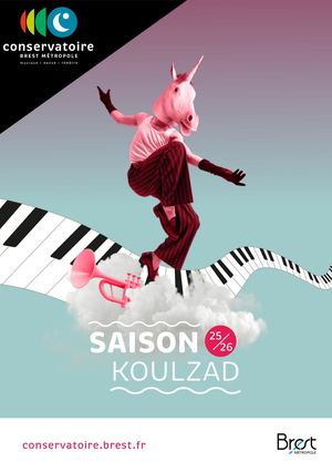 Brochure saison 2025-2026 du conservatoire de Brest métropole
